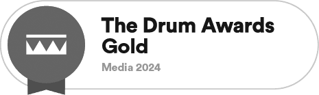 The Drums Awards Gold for Media 2024