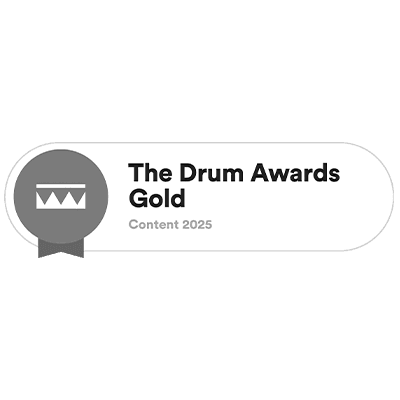The Drum Awards Gold for Content 2025