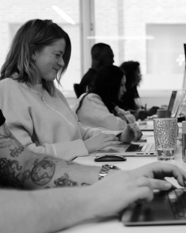Greenparkers working in the London office