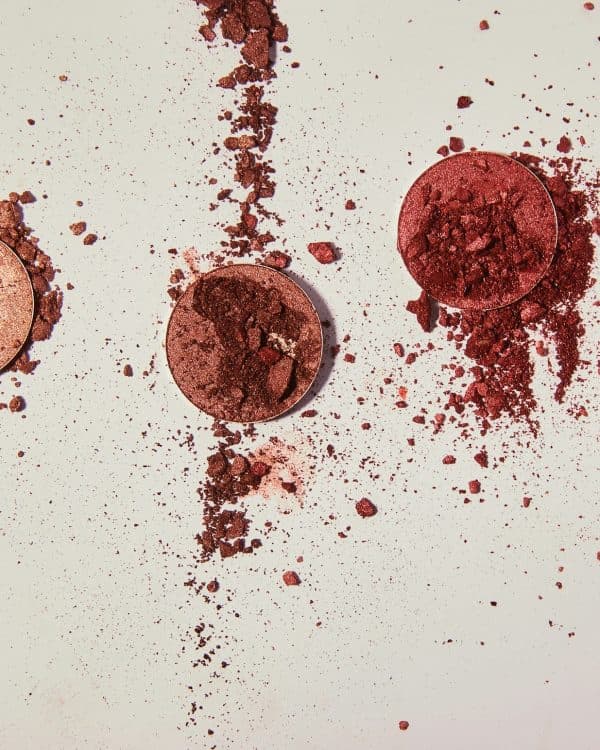 crushed eye shadow